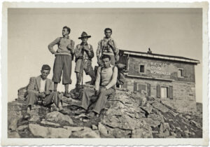 1947 - I primi giovani esploratori del dopoguerra sul Monte Cimone