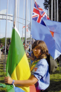 2007 - 21 Jamboree Hylands Park - Londra - Annachiara Vicini ambasciatrice del Pavullo 1